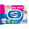 Zewa Kids Bigpack vlhčený toaletný papier 80ks Zewa Zewa Kids Bigpack vlhčený toaletný papier 80ks Zewa