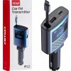 FM transmitter 1×USB-A 1×USB-C 12/24V AMiO-04656 FM transmitter 1×USB-A 1×USB-C 12/24V AMiO-04656