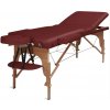 Medimas Skladací masážny stôl - Ekonomic 3 Deluxe Farba: Vínová