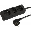 Sieťový predlžovací kábel PR-370P 3-zásuvky s uzemnením 5m čierny 3x1,5mm. Sieťový predlžovací kábel PR-370P 3-zásuvky s uzemnením 5m čierny 3x1,5mm.