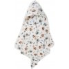 Bomimi Osuška s kapucňou Flanel 80 x 80 cm Korytnačka Bomimi Osuška s kapucňou Flanel 80 x 80 cm Korytnačka