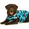 Pooperačné oblečenie pre psa XL kamufláž modrá Pooperačné oblečenie pre psa XL kamufláž modrá