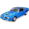 Maisto Pontiac Firebird Trans AM 1978 1:18 modrá metalíza Maisto Pontiac Firebird Trans AM 1978 1:18 modrá metalíza