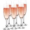 Bohemia Crystal Pohár na šampanské LARA 6 x 220 ml