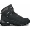 Lowa Renegade GTX Mid Wide deep black pánské nepromokavé kožené trekové boty - 46 a 1/2 EUR Lowa Renegade GTX Mid Wide deep black pánské nepromokavé kožené trekové boty - 46 a 1/2 EUR