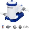 Bestway 58391 Flowclear Kartušová filtrácia 2500l / h Bestway 58391 Flowclear Kartušová filtrácia 2500l / h