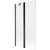 MEXEN - MIST vaňová zástena 100x150 cm 6mm f+s, čierna, číra 8A9-100-011-70-00 MEXEN - MIST vaňová zástena 100x150 cm 6mm f+s, čierna, číra 8A9-100-011-70-00