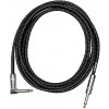 CASCHA Standard Line Guitar Cable Angled Black Tweed 9m CASCHA Standard Line Guitar Cable Angled Black Tweed 9m
