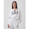 GAP Oversize mikina s logom Biela M GAP Oversize mikina s logom Biela M