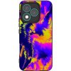 Picasee silikónový čierny obal pre Honor 400 Lite 5G - Burn Picasee silikónový čierny obal pre Honor 400 Lite 5G - Burn