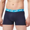 Puma Elements Men Bold Logo Boxers 2P Modrá Čierna Biela