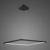 Altavola Design Ledowe Kwadraty závesné svietidlo 1x19 W čierna LA079/P_40_in_3k_black_dimm Altavola Design Ledowe Kwadraty závesné svietidlo 1x19 W čierna LA079/P_40_in_3k_black_dimm
