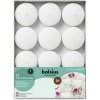Plávajúce sviečky BOLSIUS Maxi BOX 77/29 (8h) 12 kusov biele Plávajúce sviečky BOLSIUS Maxi BOX 77/29 (8h) 12 kusov biele