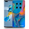 Picasee silikónový čierny obal pre Huawei Mate 40 Pro - Rainbow Picasee silikónový čierny obal pre Huawei Mate 40 Pro - Rainbow