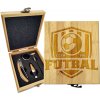 Sablio Darčeková sada na víno Žijem pre futbal: 147×168×49 mm Sablio Darčeková sada na víno Žijem pre futbal: 147×168×49 mm