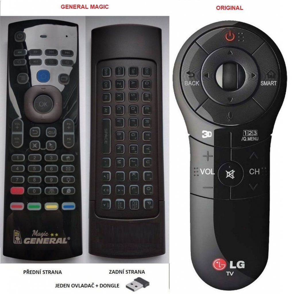 Diaľkový ovládač General LG AN-MR400, AKB73855601, AKB73775901, AKB73757501