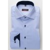 Pánska košeľa ETERNA Modern Fit Royal Oxford modrá s navy kontrastom Non Iron, Veľkosť 45 Pánska košeľa ETERNA Modern Fit Royal Oxford modrá s navy kontrastom Non Iron, Veľkosť 45
