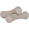 Rebel RBA-2329-4 Liatinové neoprénové činky 2×4 kg, béžové Rebel RBA-2329-4 Liatinové neoprénové činky 2×4 kg, béžové