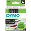 DYMO páska D1 19mm x 7m, biela na čiernej S0720910 DYMO páska D1 19mm x 7m, biela na čiernej S0720910