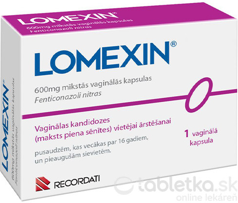 Lomexín 600 mg cps.vam. 1 x 600 mg