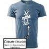 Bachelor Crew - Klasické pánske tričko vyššej gramáže - M ( Denim ) Bachelor Crew - Klasické pánske tričko vyššej gramáže - M ( Denim )
