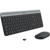 Set klávesnice a myši Logitech Slim Wireless Combo MK470 Graphite - US INTL (920-009204) Set klávesnice a myši Logitech Slim Wireless Combo MK470 Graphite - US INTL (920-009204)