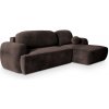 Rohová rozkladacia sedačka Modenza - hnedá Kronos Strana: Pravá Rohová rozkladacia sedačka Modenza - hnedá Kronos Strana: Pravá