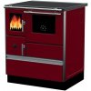 Alfa Plam / A-Z veľkoobchod s.r.o. sporák na drevo 70 DOMINANT P červený, Vyberte napojenie do komína! pravý zadný vývod Alfa Plam / A-Z veľkoobchod s.r.o. sporák na drevo 70 DOMINANT P červený, Vyberte napojenie do komína! pravý zadný vývod