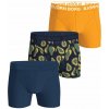 Pánske boxerky Björn Borg Cotton Stretch Boxer 3P - navy/print/yellow - Viacfarebný (L) Pánske boxerky Björn Borg Cotton Stretch Boxer 3P - navy/print/yellow - Viacfarebný (L)