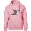 Play Eat Sleep Repeat game - Oversized mikina dámská Moon - kratšia + širšia - 2XL ( Ružová ) Play Eat Sleep Repeat game - Oversized mikina dámská Moon - kratšia + širšia - 2XL ( Ružová )