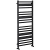 CERANO - Kúpeľňový radiátor Enrico - bočné pripojenie - 559W - čierna matná - 1210x550 mm CERANO - Kúpeľňový radiátor Enrico - bočné pripojenie - 559W - čierna matná - 1210x550 mm