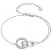 For Silver Náramok Dvojitý kruh - Striebro 925 For Silver Náramok Dvojitý kruh - Striebro 925