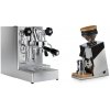 Lelit Mara PL62X V2 + Eureka Mignon Single Dose, Chrome & Oak Lelit Mara PL62X V2 + Eureka Mignon Single Dose, Chrome & Oak