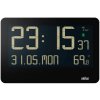 Braun BC 14 schwarz Funk Wanduhr digital Braun BC 14 schwarz Funk Wanduhr digital