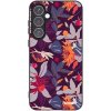 Picasee silikónový čierny obal pre Samsung Galaxy A55 5G A556B - Purple Leaf Picasee silikónový čierny obal pre Samsung Galaxy A55 5G A556B - Purple Leaf