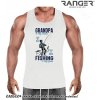 Pánske tielko RANGER® - motív Rybárčenie 11 M Modrá Pánske tielko RANGER® - motív Rybárčenie 11 M Modrá
