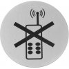 Hendi 663653 Samolepiaci informačný štítok - zákaz mobilných telefónov