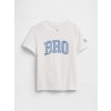 GAP Baby tričko s logom Biela 5YRS GAP Baby tričko s logom Biela 5YRS