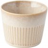 Šálka RIDGED ALABASTER 150 ml, béžová, keramika, MIJ Šálka RIDGED ALABASTER 150 ml, béžová, keramika, MIJ