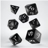 Q-Workshop Classic RPG Dice Set (7 dice) černá/bílá