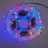 Vianočná LED svetelná mikro reťaz, rôznofarebná, 20m, 600 LED, so zábleskami Vianočná LED svetelná mikro reťaz, rôznofarebná, 20m, 600 LED, so zábleskami