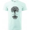 Narodeninový strom 50 - Klasické pánske tričko vyššej gramáže - XS ( Frost ) Narodeninový strom 50 - Klasické pánske tričko vyššej gramáže - XS ( Frost )