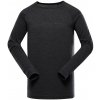 ALPINE PRO MEREN ČIERNA PÁNSKE TRIČKO Z MERINO VLNY S ALPINE PRO MEREN ČIERNA PÁNSKE TRIČKO Z MERINO VLNY S