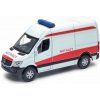 Welly 1:34 Mercedes Benz Sprinter Panel Van Notarz Farba: Biela Welly 1:34 Mercedes Benz Sprinter Panel Van Notarz Farba: Biela