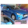 Deflektory Heko Mazda 2 5D od 2014 Deflektory Heko Mazda 2 5D od 2014