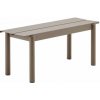 Muuto Linear Steel Bench 110 cm taupe