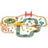 Bigjigs Rail Drevená vláčikodráha s vidieckou cestou 80 dielikov Bigjigs Rail Drevená vláčikodráha s vidieckou cestou 80 dielikov