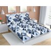 Bellatex obliečky bavlna na dvojdeku F90/505 Geometrie modrá 200x220,2x70x90 Bellatex obliečky bavlna na dvojdeku F90/505 Geometrie modrá 200x220,2x70x90