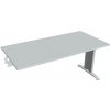 stôl rokovací řetězící rovný 160 cm - FJ 1600 R Šedá stôl rokovací řetězící rovný 160 cm - FJ 1600 R Šedá