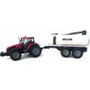 Alltoys Traktor na setrvačník s cisternou červený Alltoys Traktor na setrvačník s cisternou červený